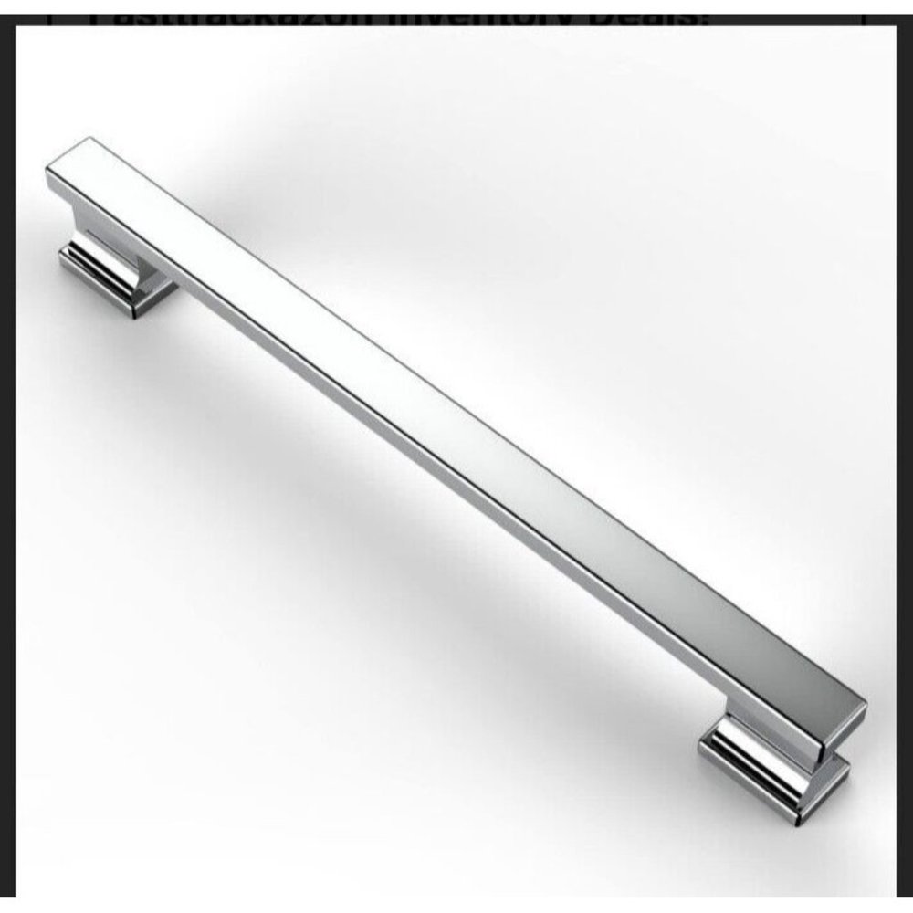 Asidrama 10 Pack 7” Polished Chrome Cabinet /Drawer /Dresser /Pull +Hardware